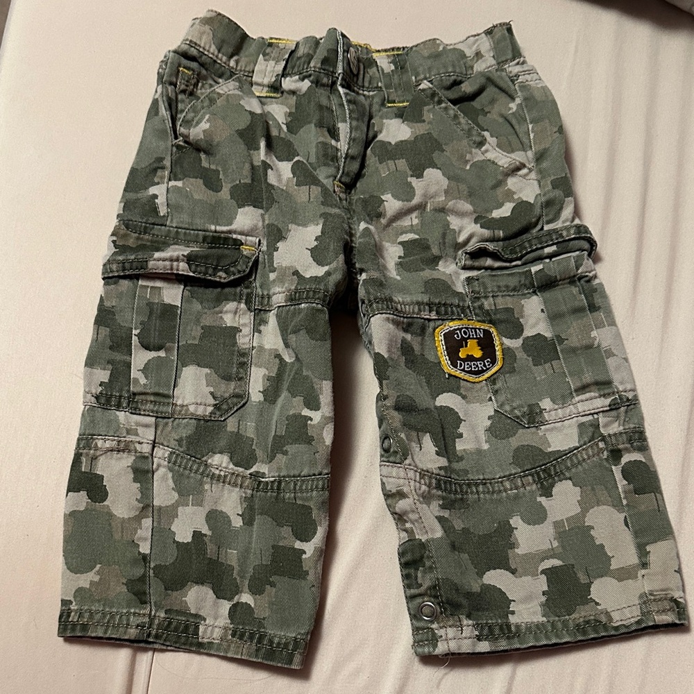 John Deere Kids Camo Cargo Pants